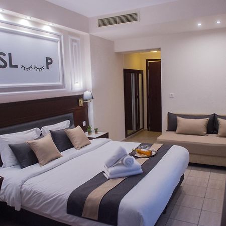 Sokratis Hotel Nea Moudania Bagian luar foto