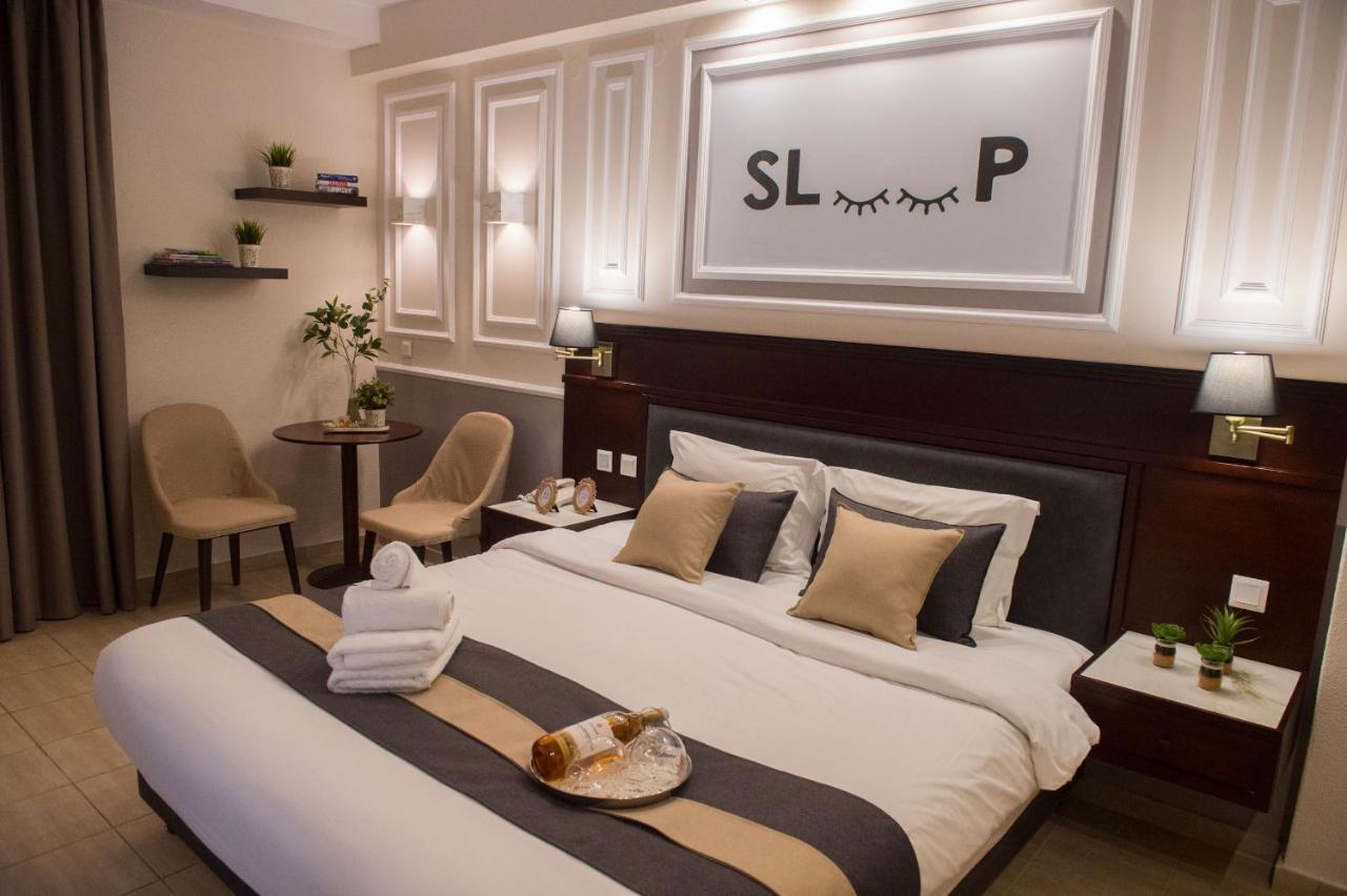 Sokratis Hotel Nea Moudania Bagian luar foto